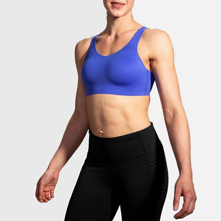 Brooks Dare Scoopback Run Womens Running Bra Ireland Blue (WTRD-21437)